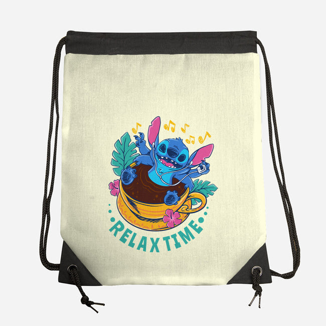 Relax For Coffee Time-None-Drawstring-Bag-spoilerinc