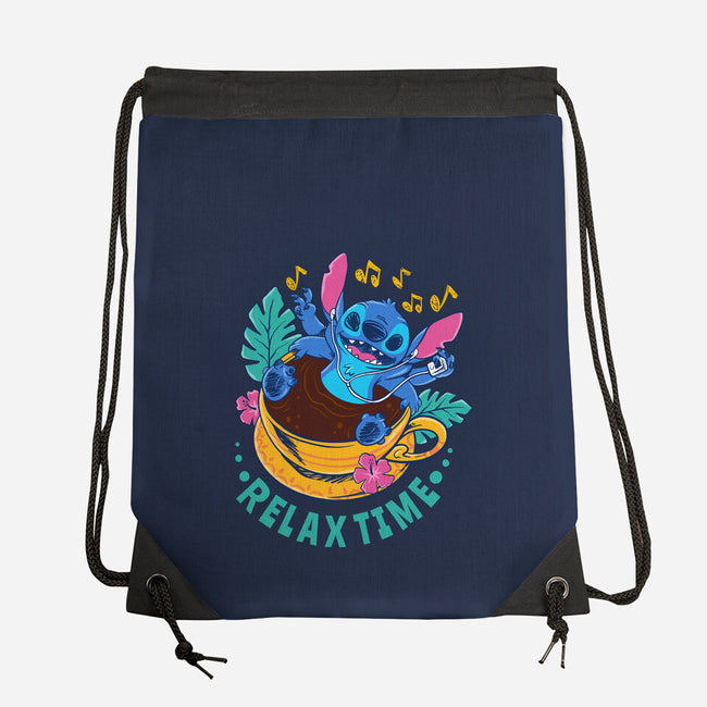 Relax For Coffee Time-None-Drawstring-Bag-spoilerinc