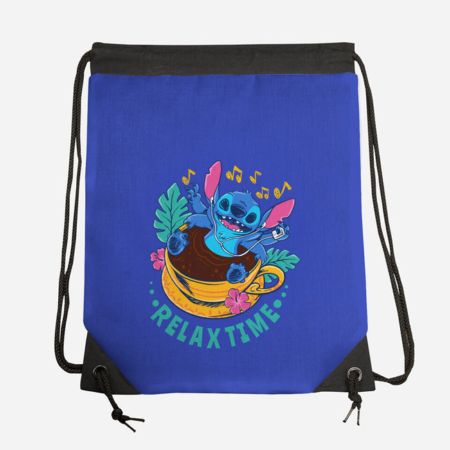 Relax For Coffee Time-None-Drawstring-Bag-spoilerinc