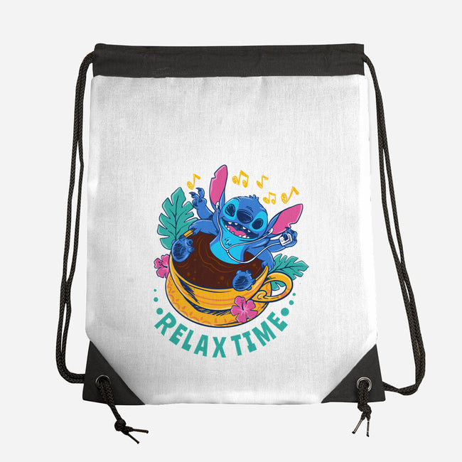 Relax For Coffee Time-None-Drawstring-Bag-spoilerinc