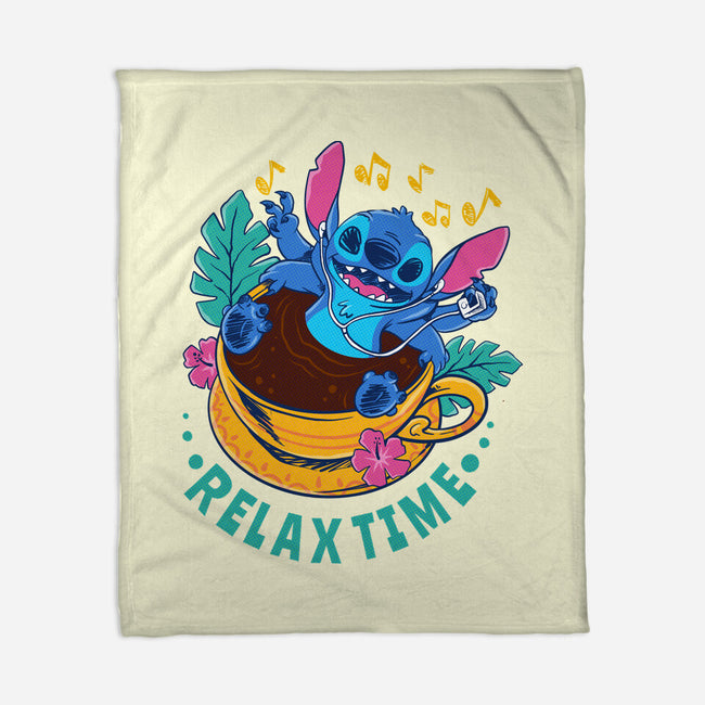Relax For Coffee Time-None-Fleece-Blanket-spoilerinc