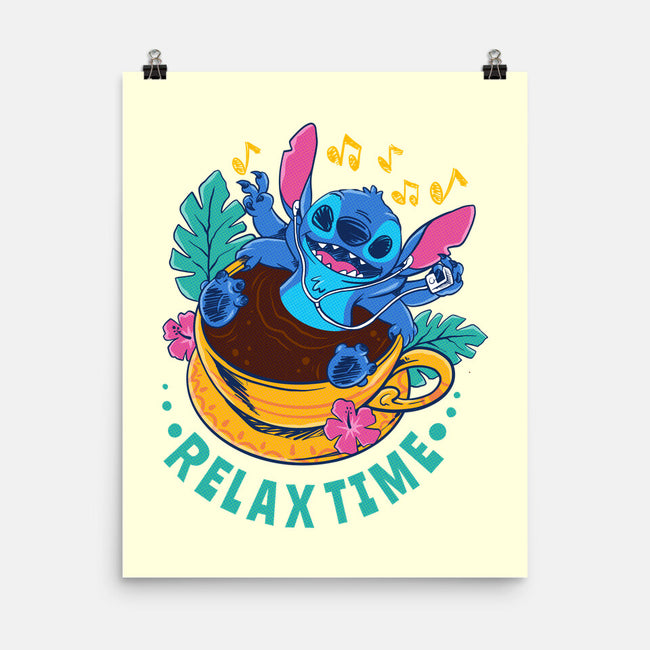 Relax For Coffee Time-None-Matte-Poster-spoilerinc