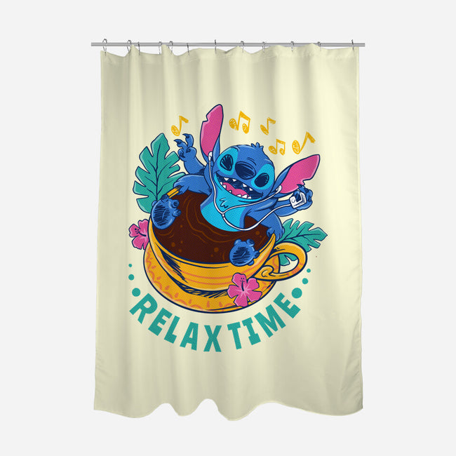 Relax For Coffee Time-None-Polyester-Shower Curtain-spoilerinc