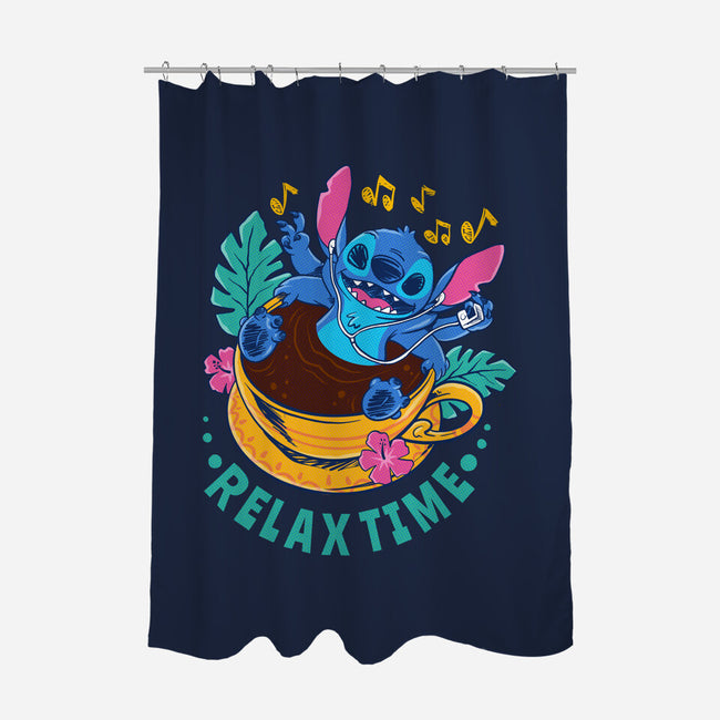 Relax For Coffee Time-None-Polyester-Shower Curtain-spoilerinc