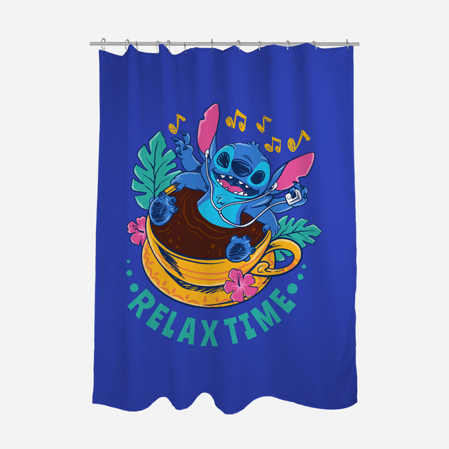 Relax For Coffee Time-None-Polyester-Shower Curtain-spoilerinc