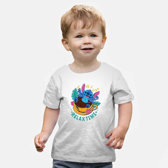 Relax For Coffee Time-Baby-Basic-Tee-spoilerinc