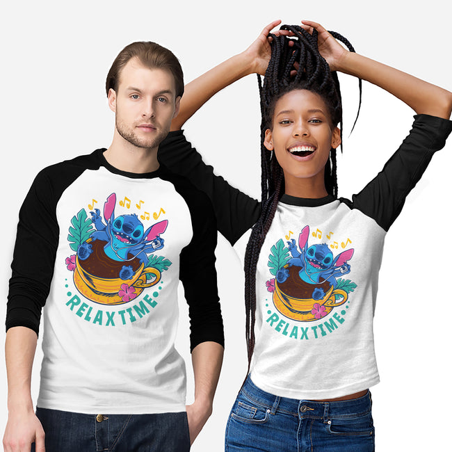 Relax For Coffee Time-Unisex-Baseball-Tee-spoilerinc