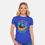 Relax For Coffee Time-Womens-Fitted-Tee-spoilerinc