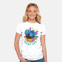 Relax For Coffee Time-Womens-Fitted-Tee-spoilerinc