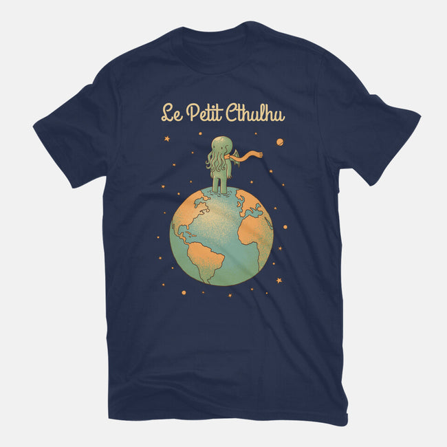 Le Petit Cthulhu-Womens-Fitted-Tee-dfonseca