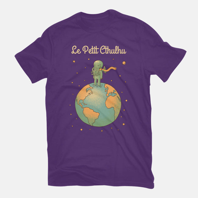 Le Petit Cthulhu-Womens-Fitted-Tee-dfonseca