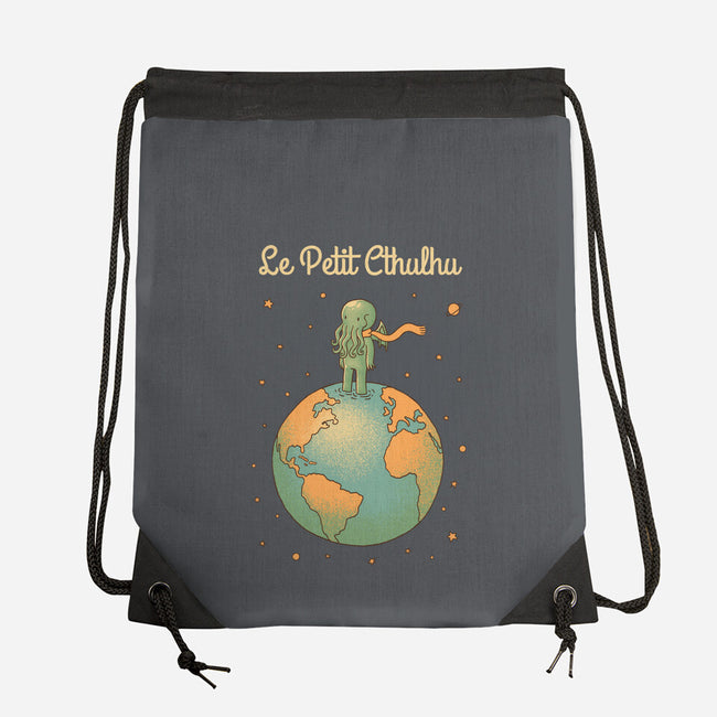 Le Petit Cthulhu-None-Drawstring-Bag-dfonseca