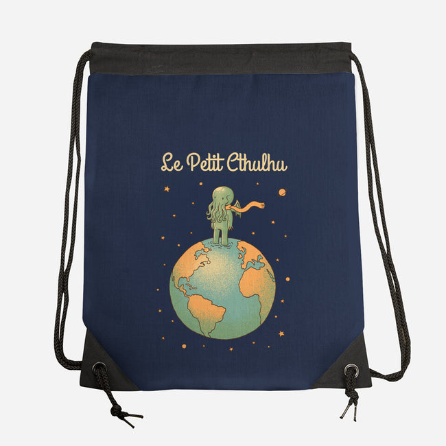 Le Petit Cthulhu-None-Drawstring-Bag-dfonseca