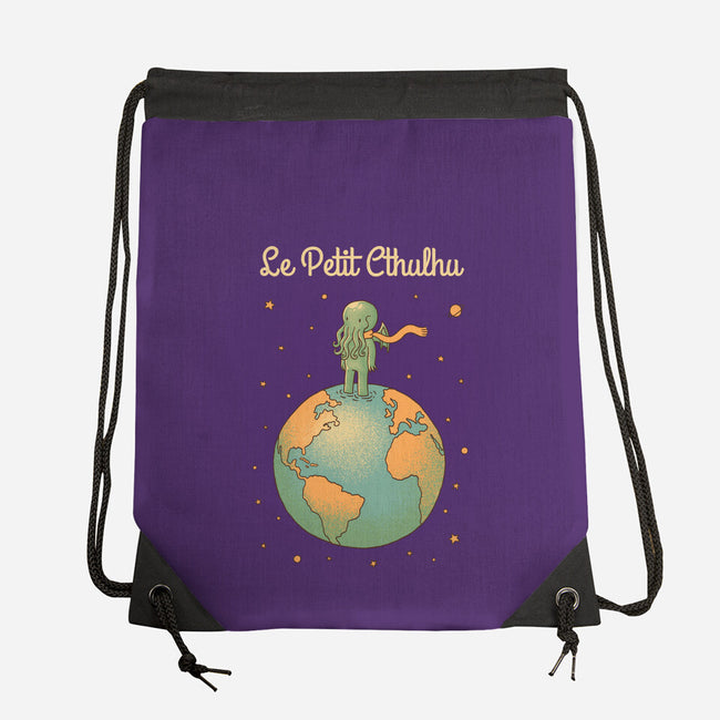 Le Petit Cthulhu-None-Drawstring-Bag-dfonseca