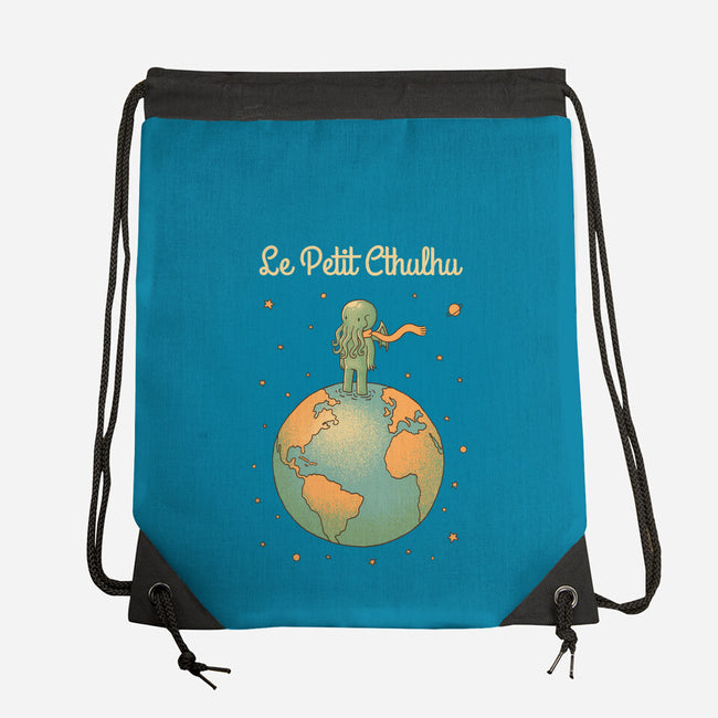 Le Petit Cthulhu-None-Drawstring-Bag-dfonseca