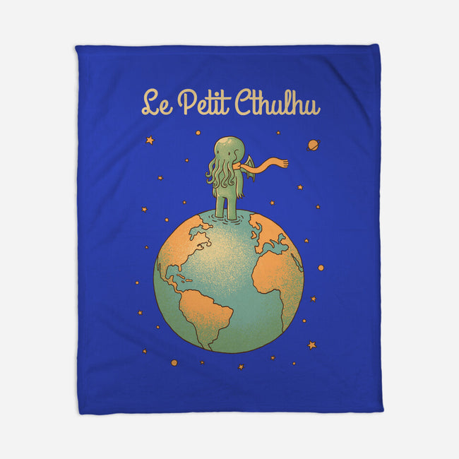 Le Petit Cthulhu-None-Fleece-Blanket-dfonseca