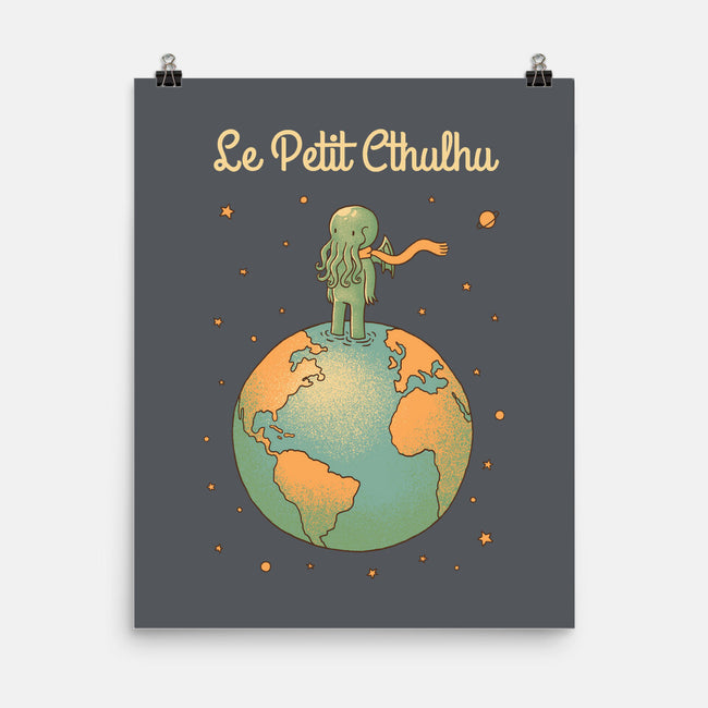 Le Petit Cthulhu-None-Matte-Poster-dfonseca