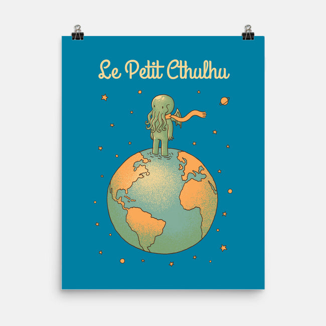 Le Petit Cthulhu-None-Matte-Poster-dfonseca
