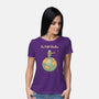 Le Petit Cthulhu-Womens-Basic-Tee-dfonseca