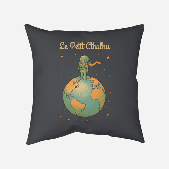 Le Petit Cthulhu-None-Removable Cover w Insert-Throw Pillow-dfonseca