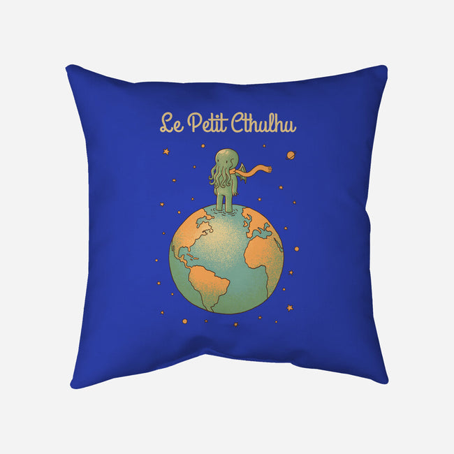Le Petit Cthulhu-None-Removable Cover w Insert-Throw Pillow-dfonseca