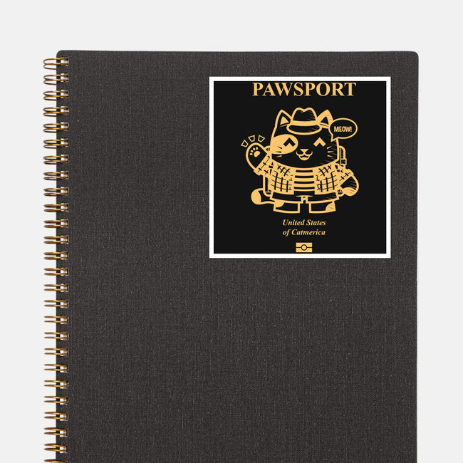 Pawsport Cat-None-Glossy-Sticker-krisren28