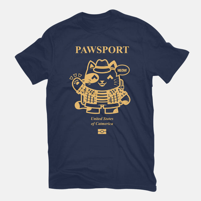 Pawsport Cat-Mens-Basic-Tee-krisren28