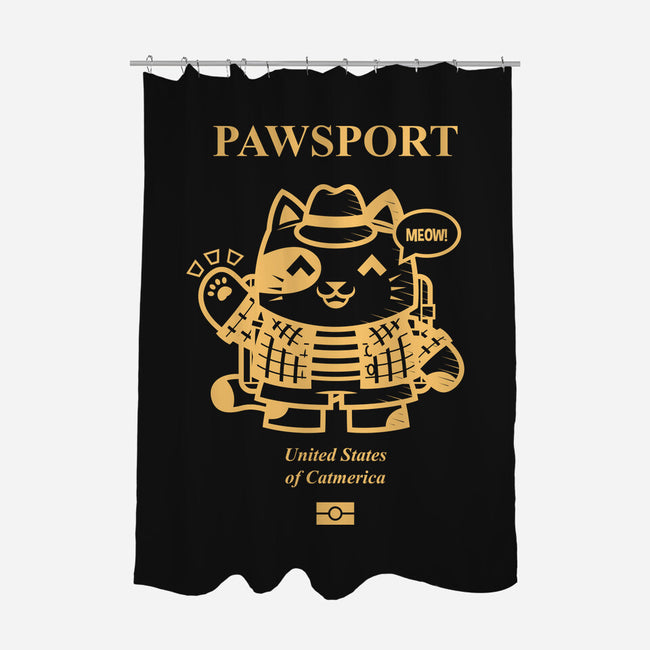 Pawsport Cat-None-Polyester-Shower Curtain-krisren28