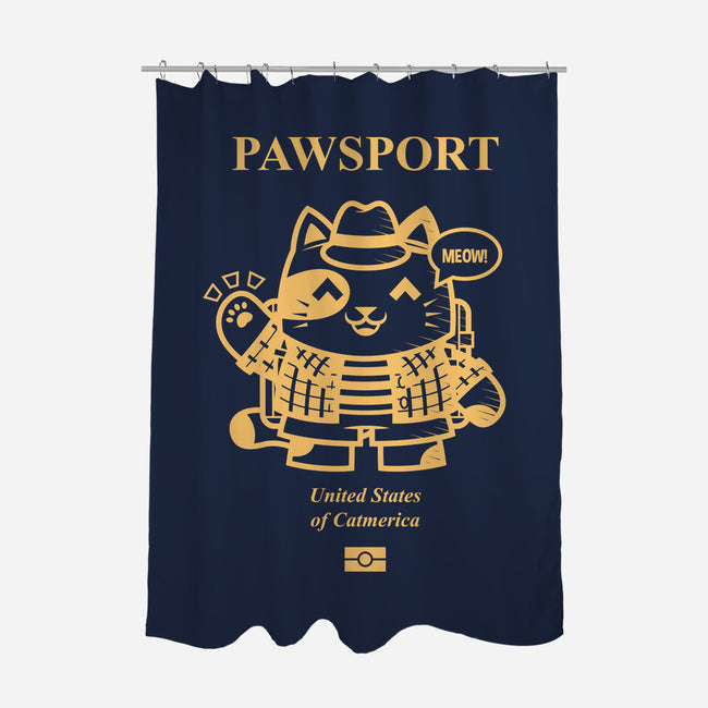 Pawsport Cat-None-Polyester-Shower Curtain-krisren28