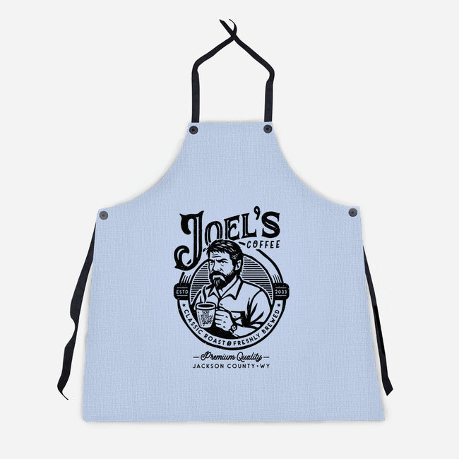 Joel's Coffee-Unisex-Kitchen-Apron-demonigote