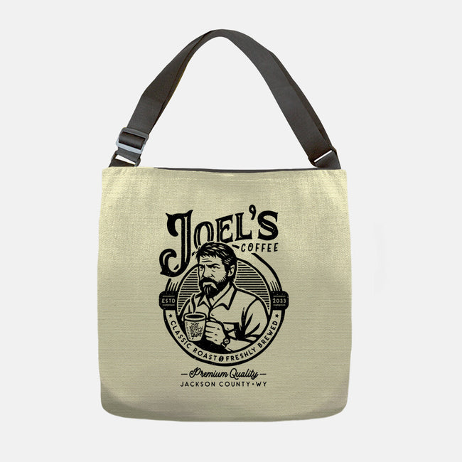 Joel's Coffee-None-Adjustable Tote-Bag-demonigote
