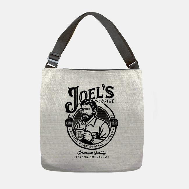 Joel's Coffee-None-Adjustable Tote-Bag-demonigote