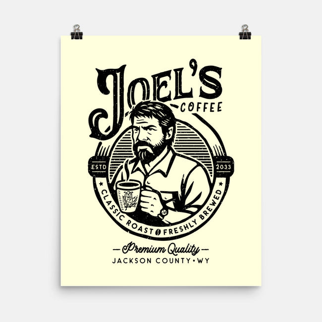 Joel's Coffee-None-Matte-Poster-demonigote