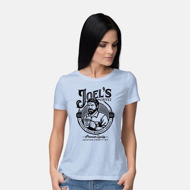 Joel's Coffee-Womens-Basic-Tee-demonigote