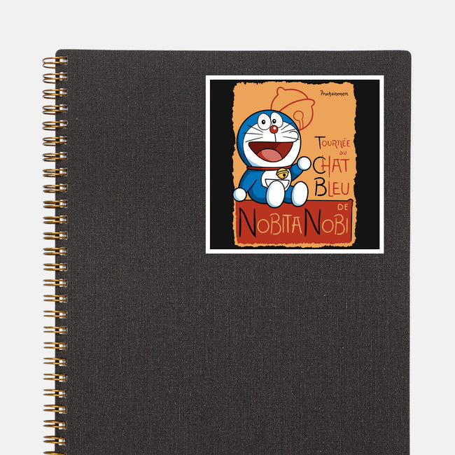 Le Chat Bleu-None-Glossy-Sticker-jasesa
