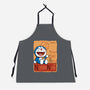 Le Chat Bleu-Unisex-Kitchen-Apron-jasesa