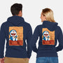 Le Chat Bleu-Unisex-Zip-Up-Sweatshirt-jasesa