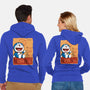 Le Chat Bleu-Unisex-Zip-Up-Sweatshirt-jasesa