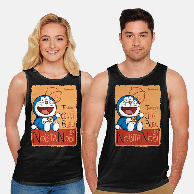Le Chat Bleu-Unisex-Basic-Tank-jasesa