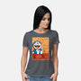 Le Chat Bleu-Womens-Basic-Tee-jasesa