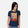 Le Chat Bleu-Womens-Basic-Tee-jasesa