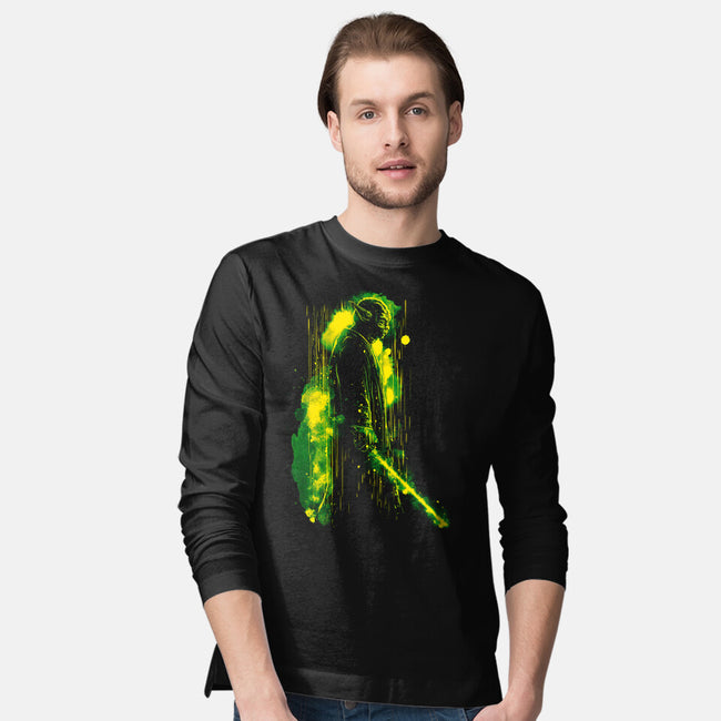 One With The Force-Mens-Long Sleeved-Tee-kharmazero