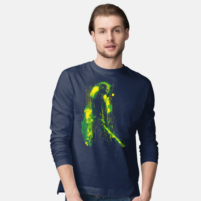 One With The Force-Mens-Long Sleeved-Tee-kharmazero
