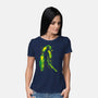 One With The Force-Womens-Basic-Tee-kharmazero