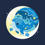 Night Whale-Unisex-Pullover-Sweatshirt-Vallina84