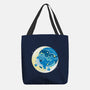 Night Whale-None-Basic Tote-Bag-Vallina84