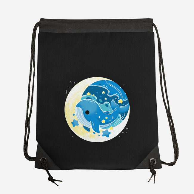 Night Whale-None-Drawstring-Bag-Vallina84