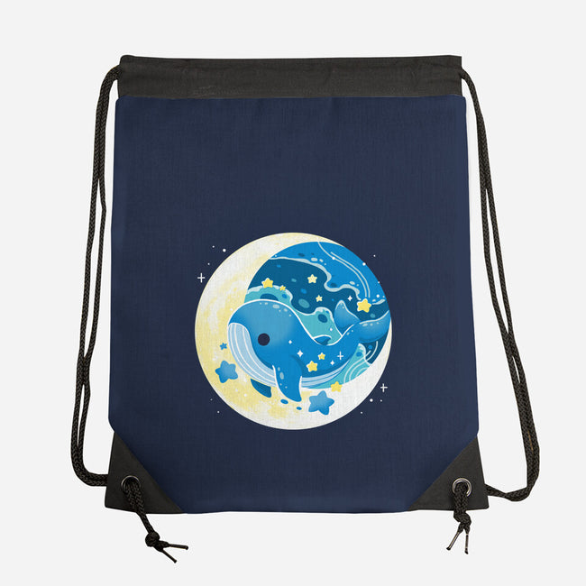 Night Whale-None-Drawstring-Bag-Vallina84