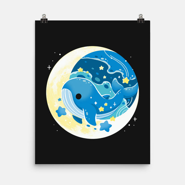 Night Whale-None-Matte-Poster-Vallina84