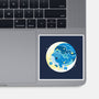 Night Whale-None-Glossy-Sticker-Vallina84